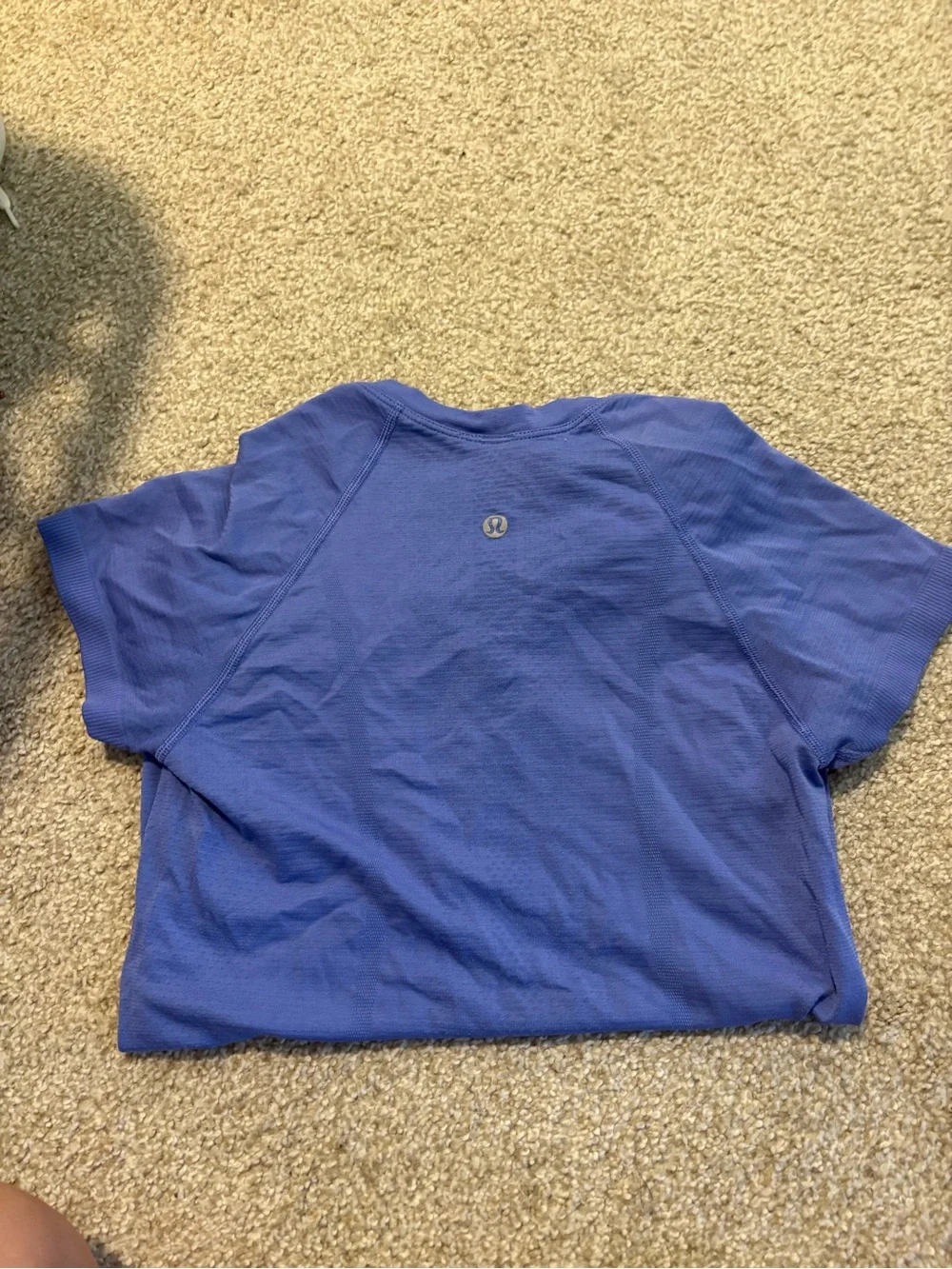 lululemon athletica Short-Sleeve Crewneck Tee in Periwinkle Blue